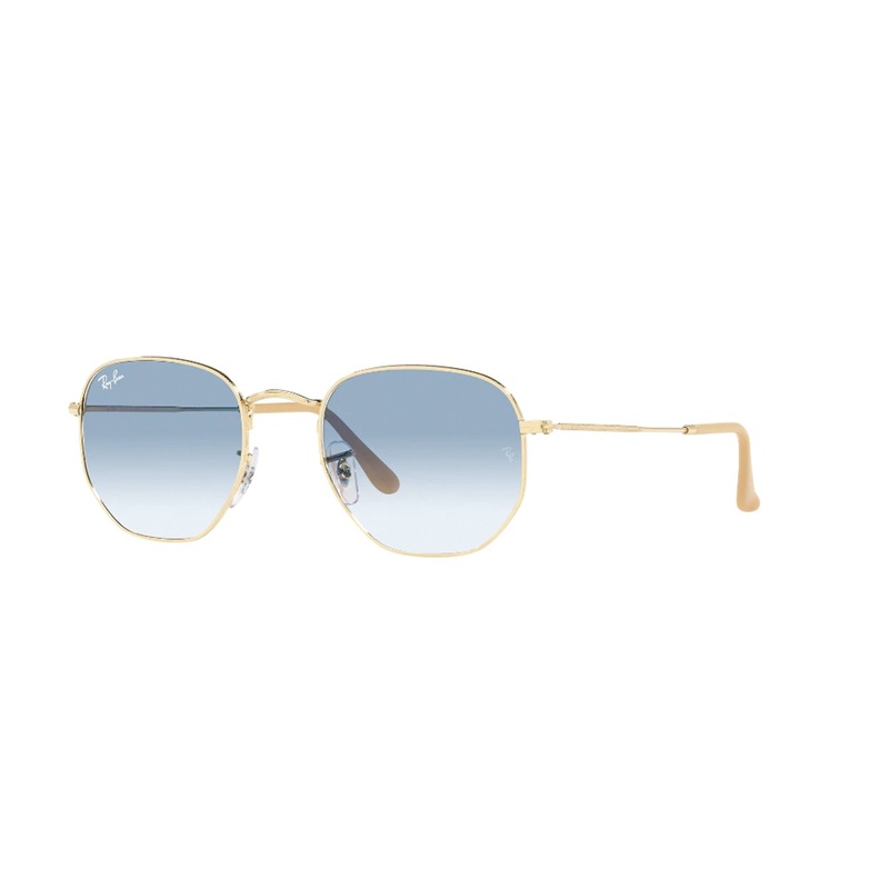 Ray-Ban Hexagonal Women’s Sunglasses – Arista/Light Blue Flash