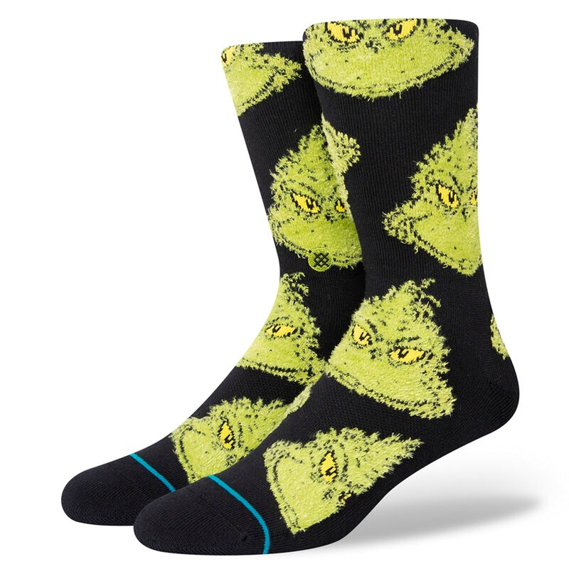 Stance Mean One Men’s Crew Socks – Black
