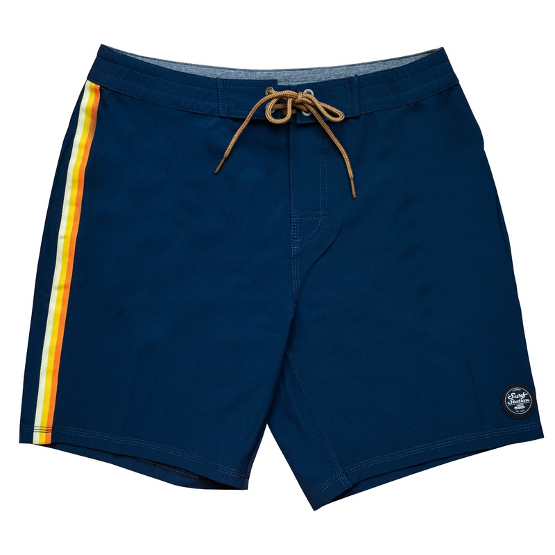 Surf Station Racer Men’s Boardshorts – Navy