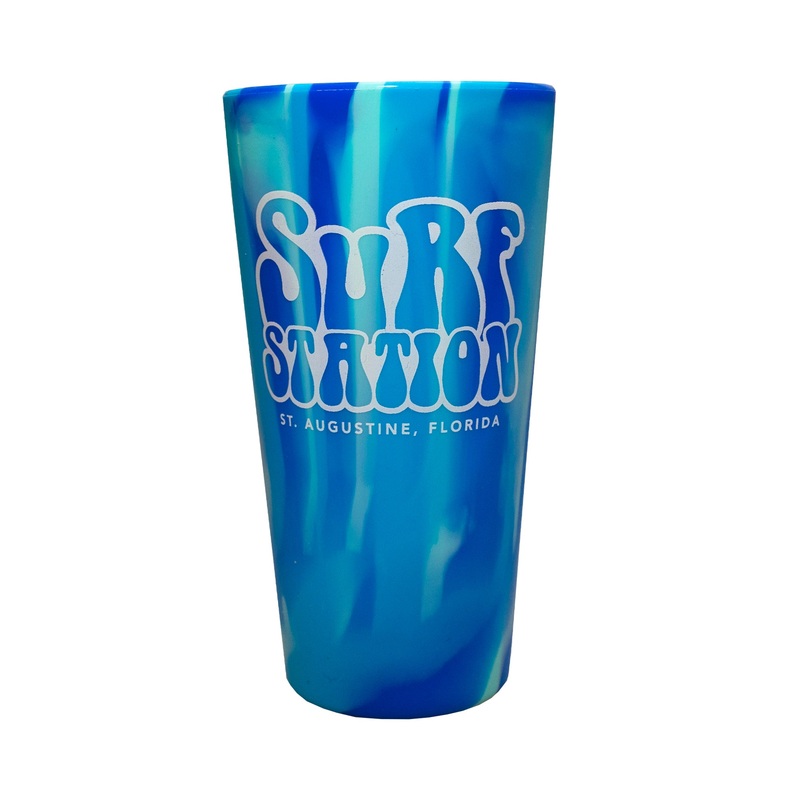 Surf Station SiliPint Groovy 22oz Silicone Cup – Artic