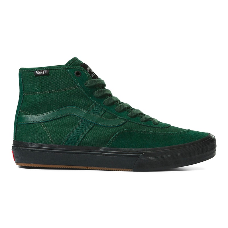 Vans Crockett High Men’s Shoes – Green