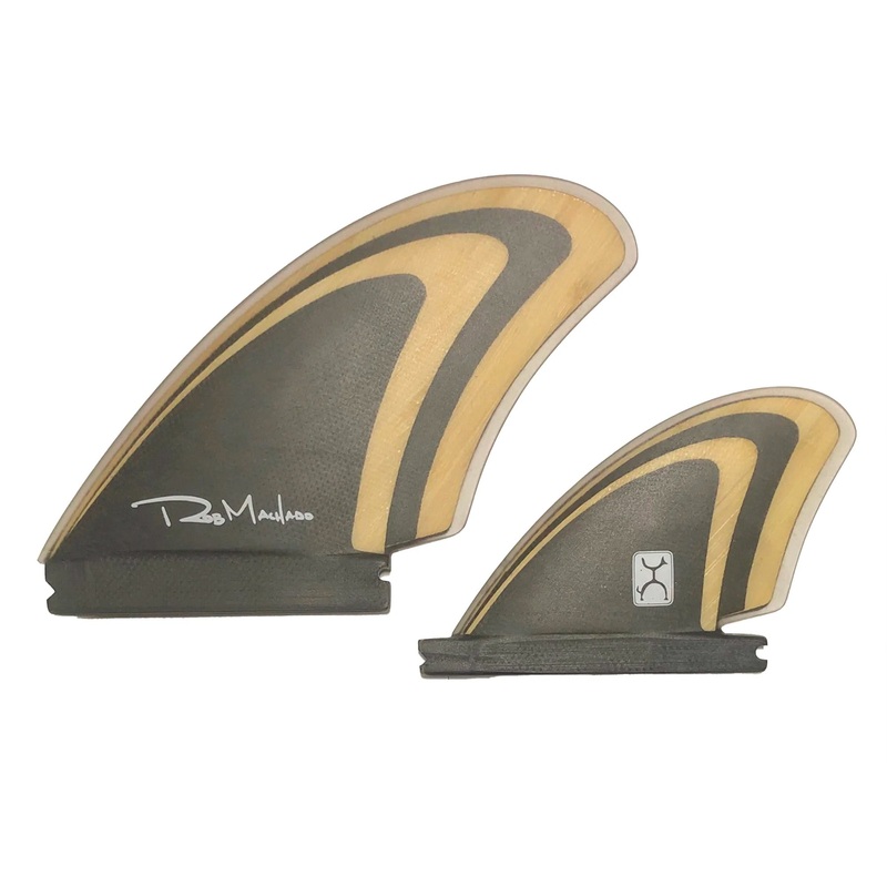 Firewire Machado Seaside Futures Quad Surfboard Fins – Bamboo/Black