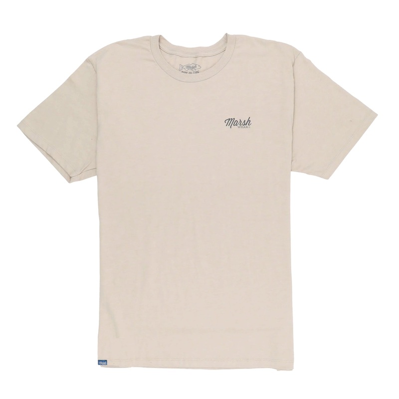 Marsh Wear Cheers Men’s S/S T-Shirt – Oatmeal