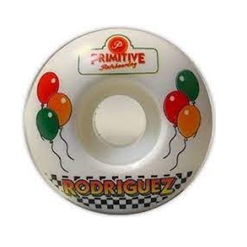 Primitive P-84 Compound Pro 51mm 99a Skateboard Wheels – White