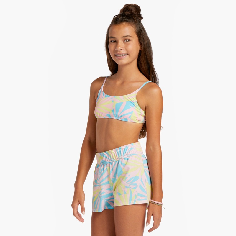 Roxy City of Surf Youth Girl’s Boardshorts – Multi