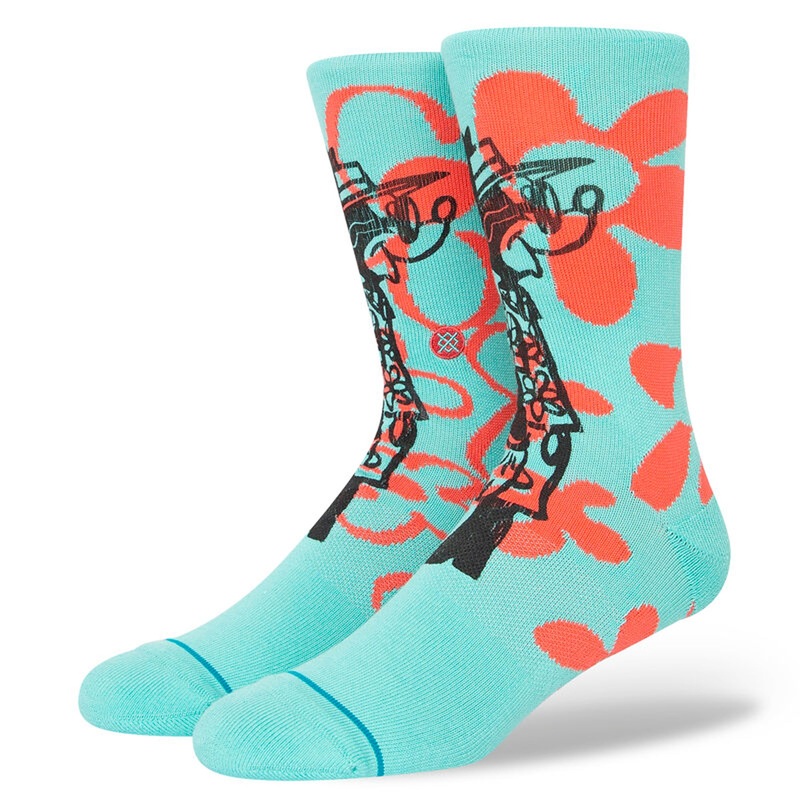Stance x Disney Surf Check By Russ Men’s Socks – Blue