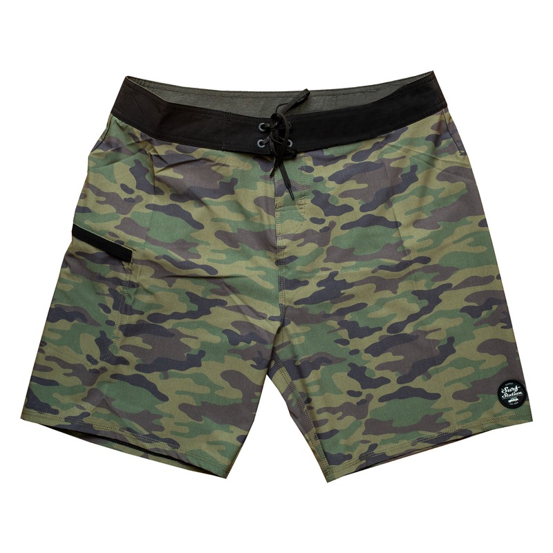 Surf Station Vaults 19″ Men’s Boardshorts – Camo