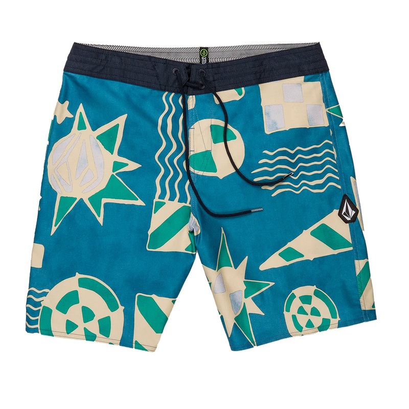 Volcom Geo Stoney 19″ Men’s Boardshorts – Indigo