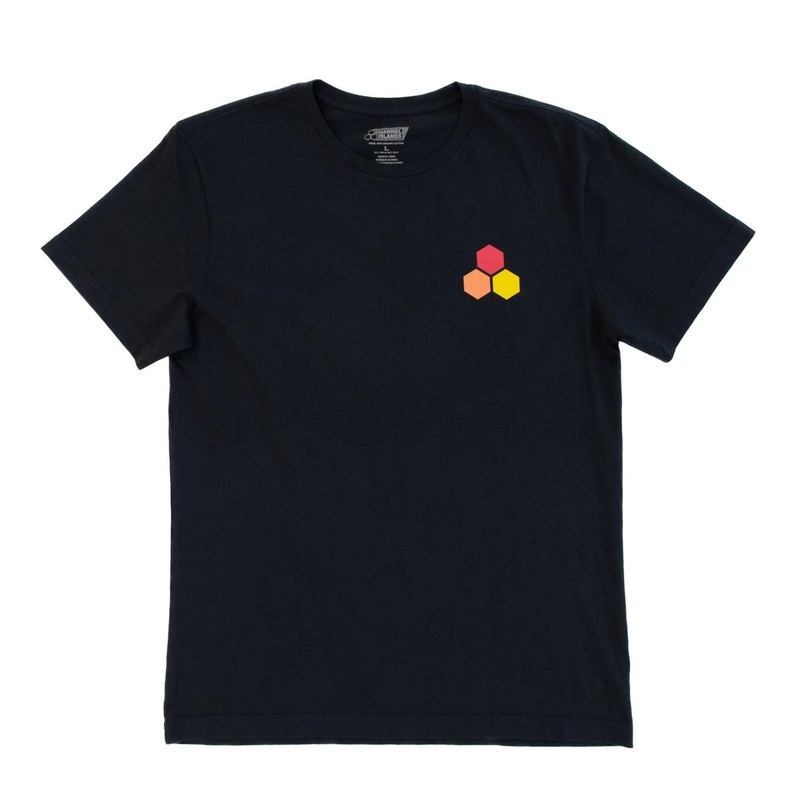 Channel Islands Classic Hex Men’s S/S T-Shirt – Black