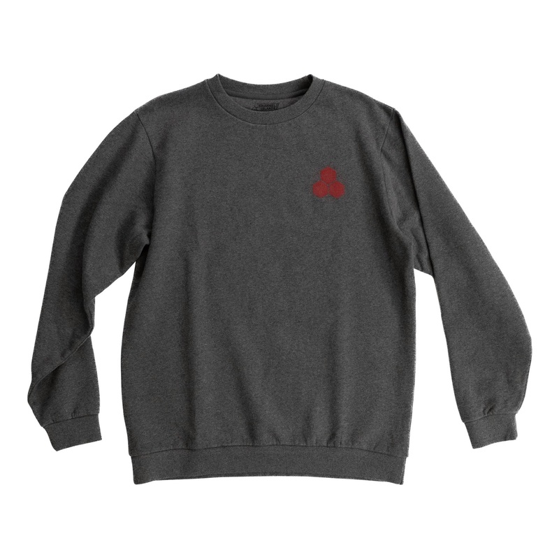 Channel Islands Quality Goods Crewneck Men’s L/S Sweater – Grey
