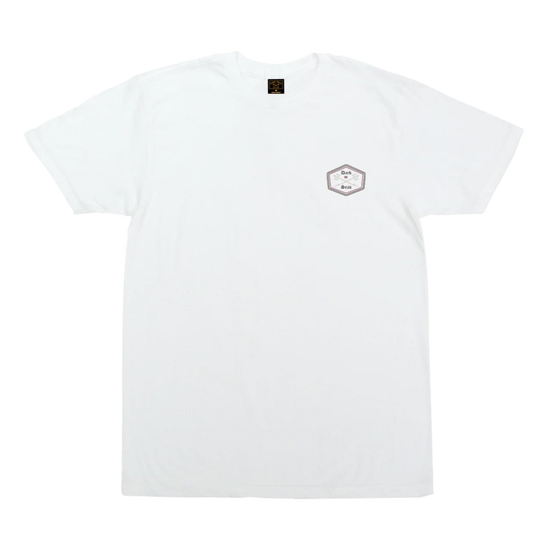 Dark Seas Cornerstone Premium Men’s S/S T-Shirt – White