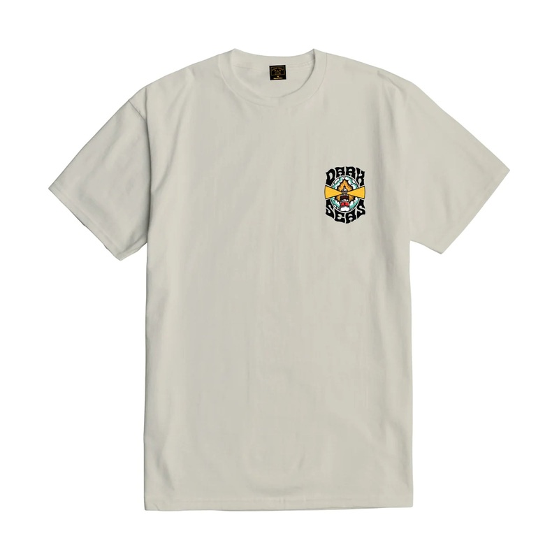 Dark Seas Guiding Light Men’s S/S T-Shirt – Cream