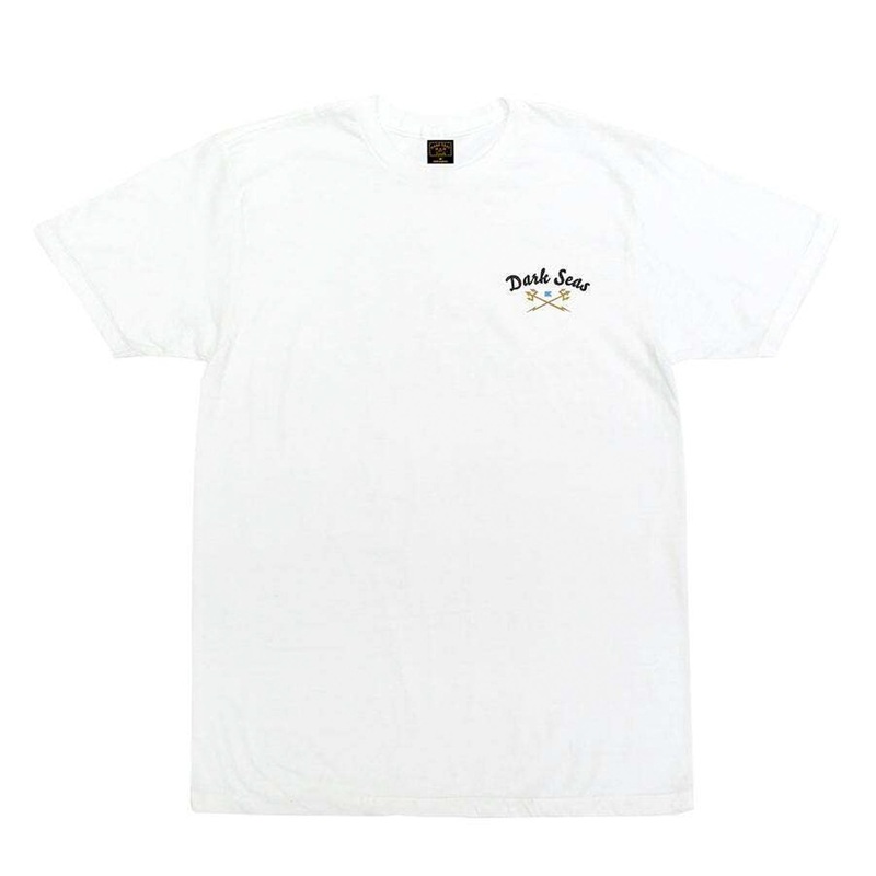 Dark Seas Symmetry Pigment Men’s S/S T-Shirt – White