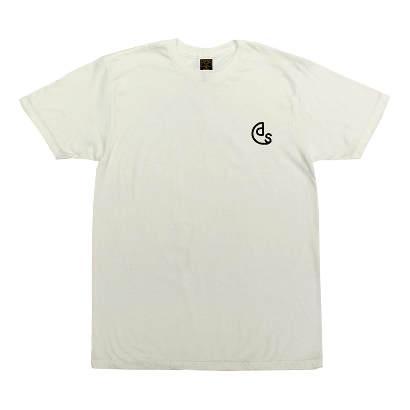 Dark Seas Trailblazed Pigment Men’s S/S T-Shirt – Antique White