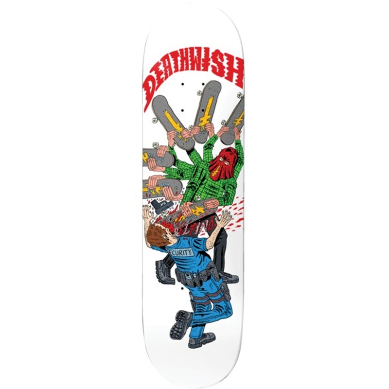 Deathwish Delfino Nighmare City 8.38″ Skateboard Deck