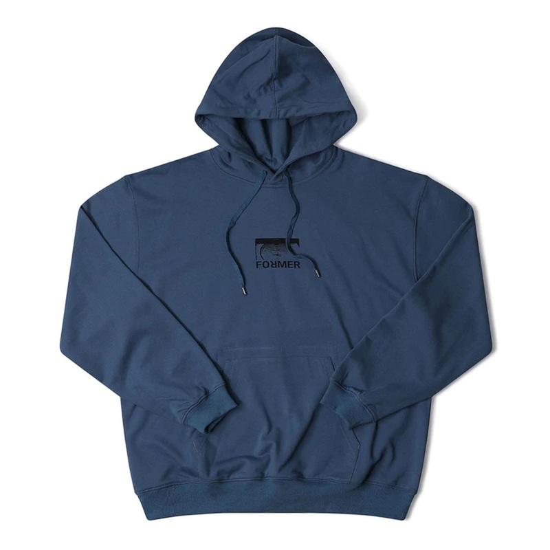 Former Collision Crux Men’s L/S Hoodie – Blue