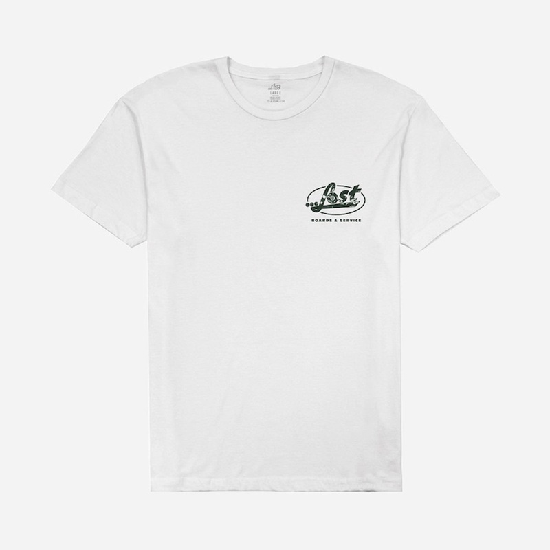 Lost Corner Pocket Men’s S/S T-Shirt – White
