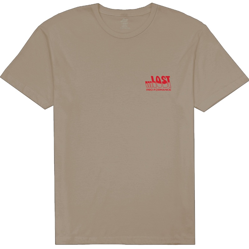 Lost Lookout Vintage Dye Men’s S/S T-Shirt – Sand