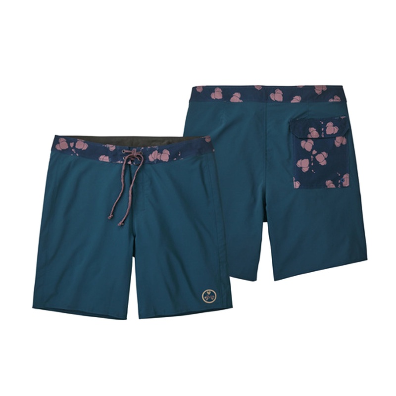 Patagonia Hydropeak 18″ Men’s Boardshorts – Tidepool Blue