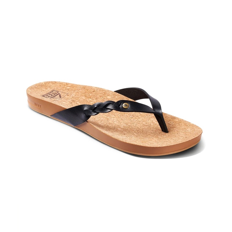 Reef Cushion Court Twist Women’s Sandals – Black