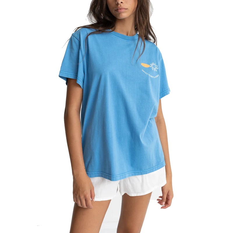 Rhythm Gianni Band Men’s S/S T-Shirt – Blue