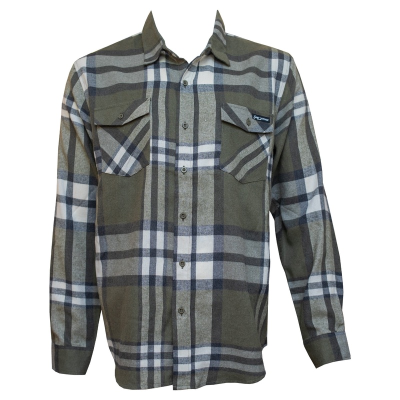 Surf Station Early Morning Men’s L/S Sweater Flannel – Army Green