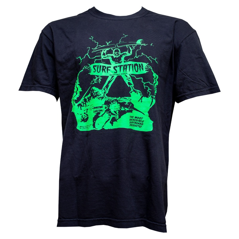 Surf Station Slasher Film Men’s S/S T-Shirt – Black