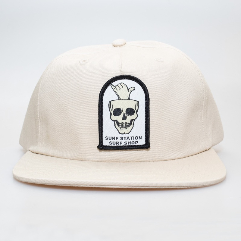 Surf Station Stoked Out Of Mind Men’s Hat – Cream