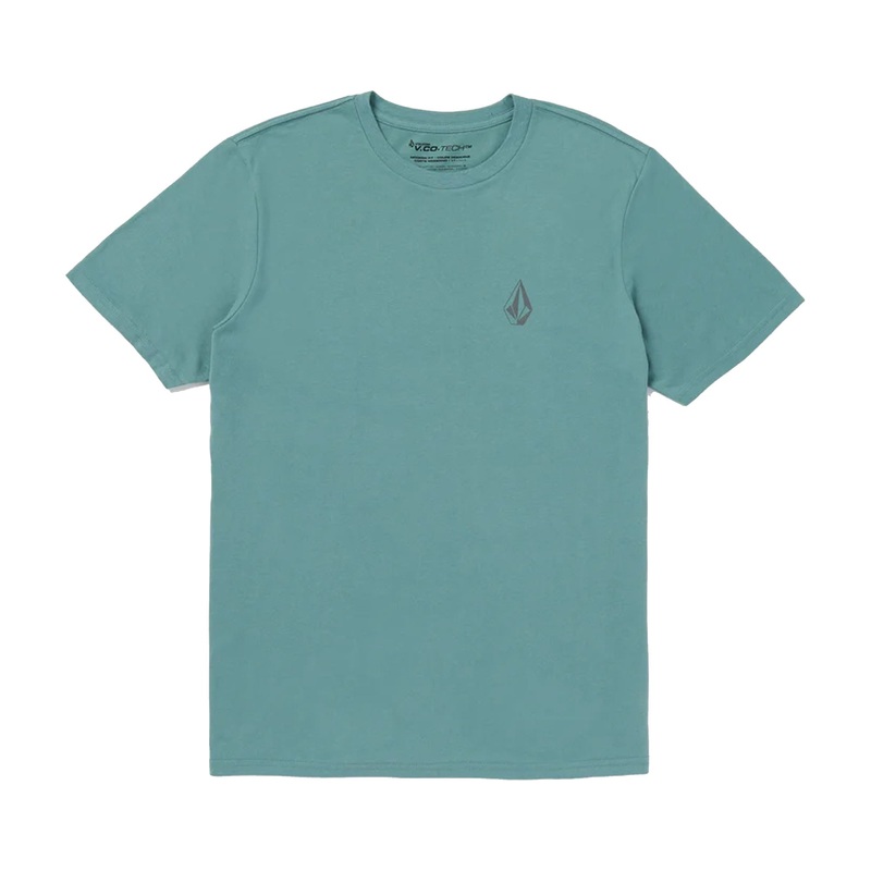 Volcom Stone Tech Men’s S/S T-Shirt – Service Blue