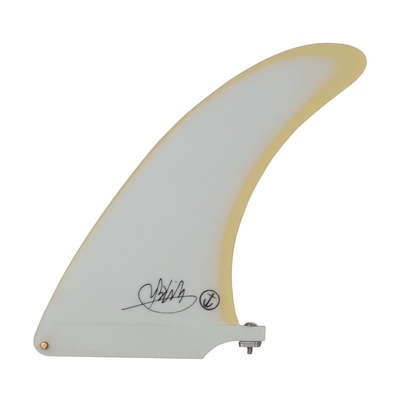 Captain Fin Co. Mikey February Longboard Fin – 6.5″/White