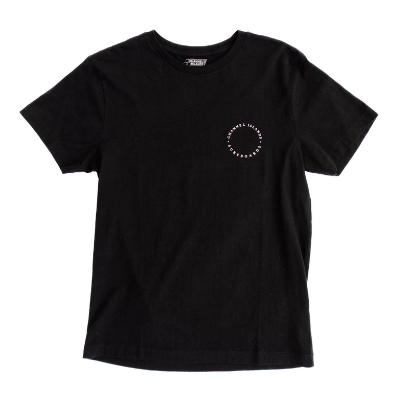 Channel Islands Hex Circle 2.0 Youth Boy’s S/S T-Shirt – Black