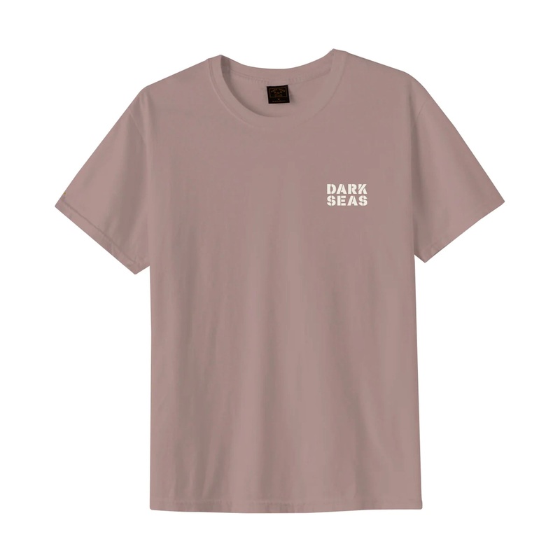 Dark Seas Seagoing Pigment Men’s S/S T-Shirt – Adobe Rose