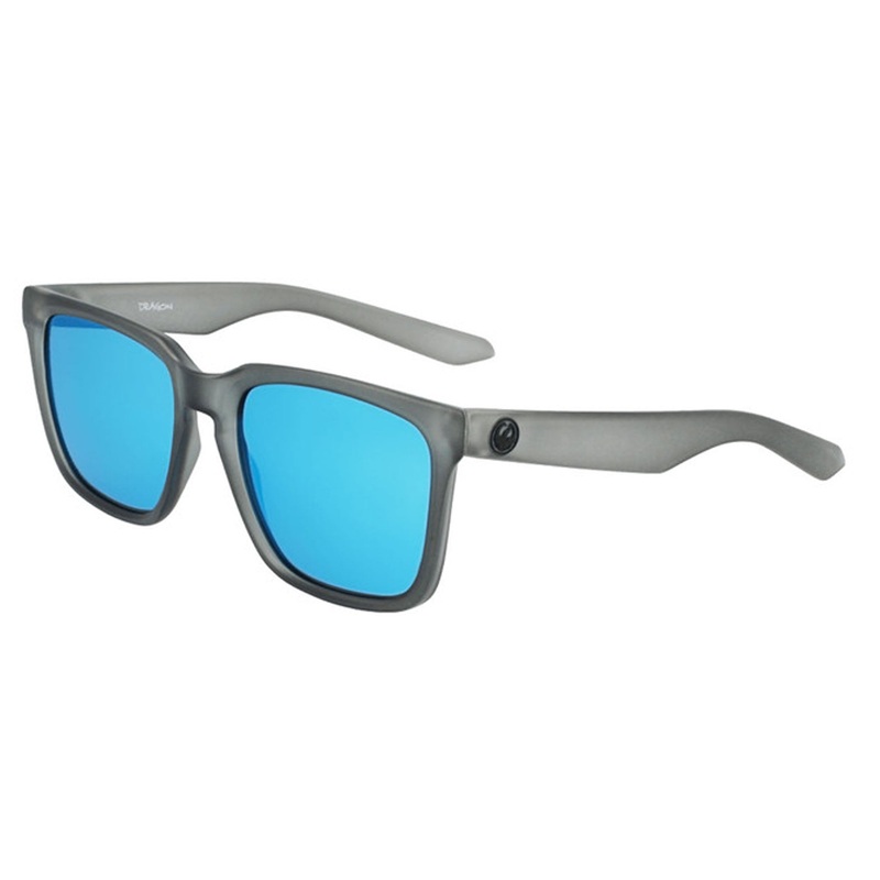 Dragon Baile LL H2O Men’s Sunglasses – Crystal Shadow/Blue Ion Polarized