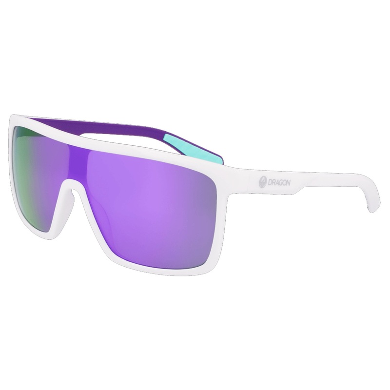 Dragon Momentum LL Men’s Sunglasses – White Grape/Purple Ion