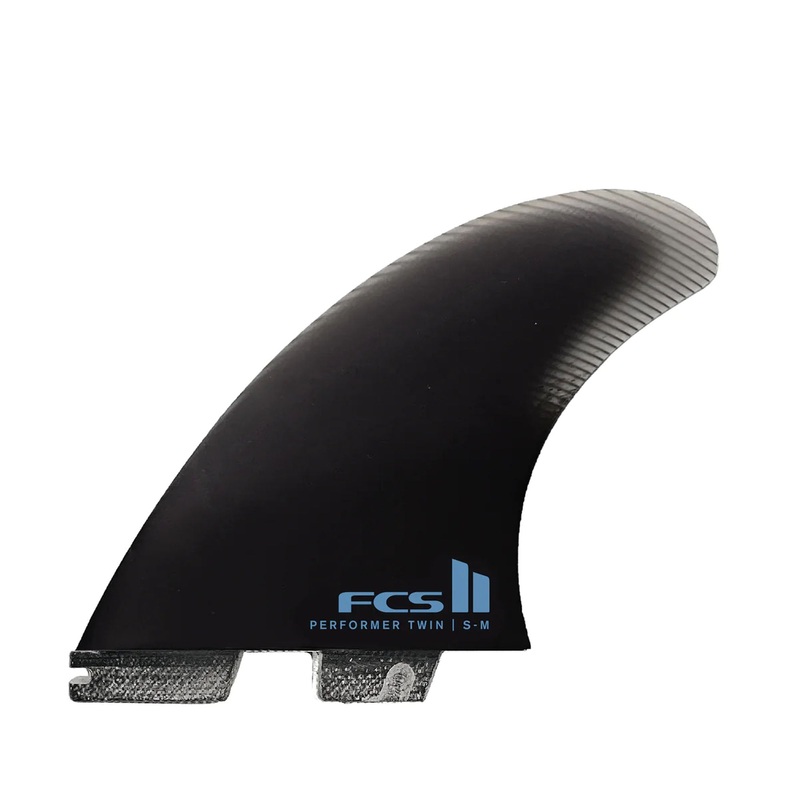 FCS II Performer Performance Glass 2+1 Surfboard Fins – Black
