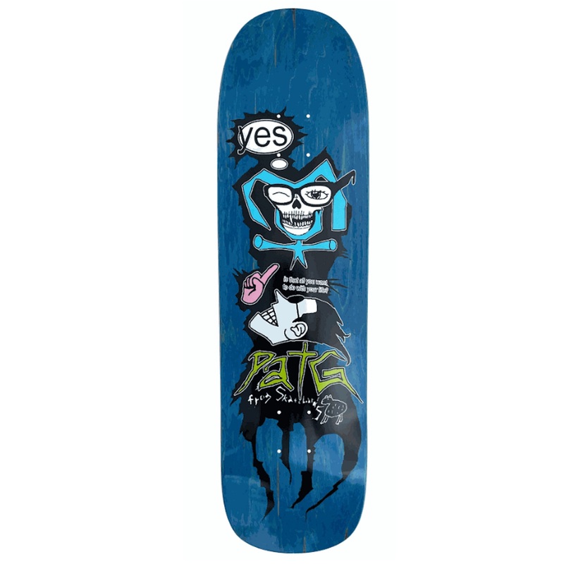 Frog Skateboard Disobedient Child 8.55″ Skateboard Deck
