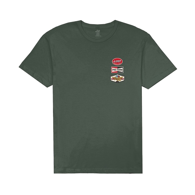 Lost Super Sport Men’s S/S T-Shirt – Pine Green