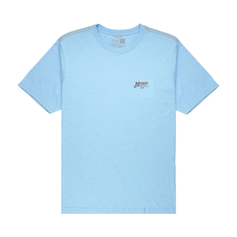 Marsh Wear Circulate Men’s S/S T-Shirt – Blue