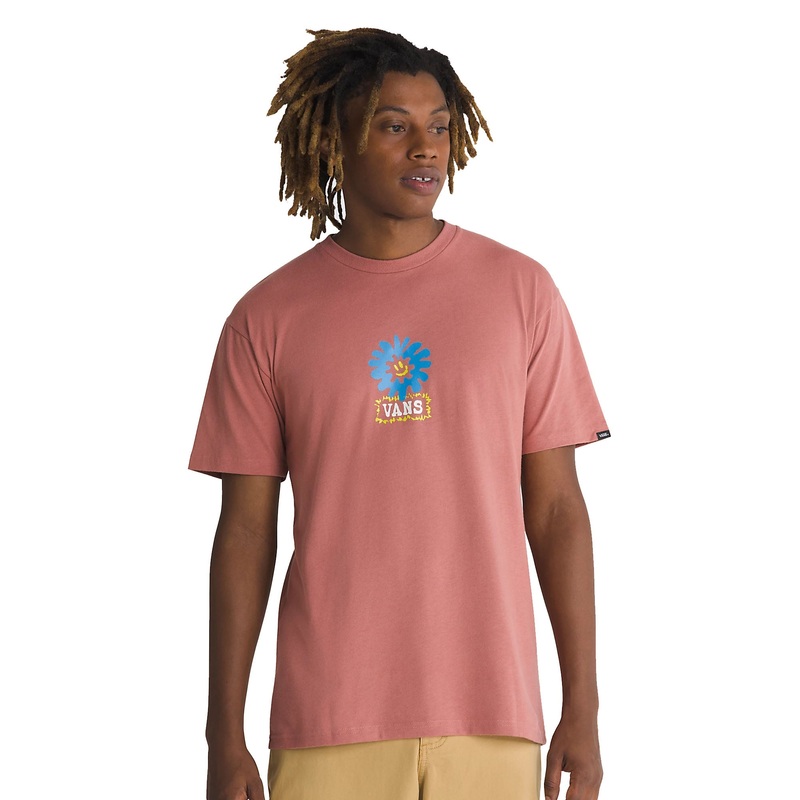 Vans Dual Bloom Men’s S/S T-Shirt – Rose