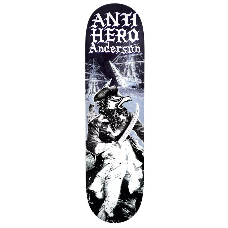 Anti Hero Anderson Wild Unkown Round 2 8.5″ Skateboard Deck