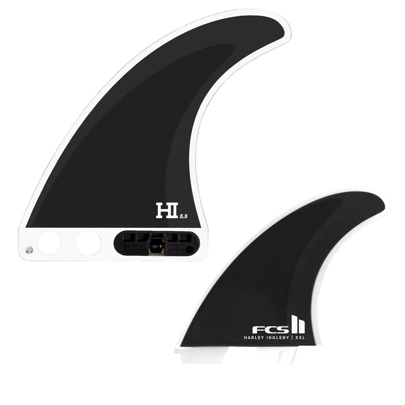 FCS II Harley Ingleby 2+1 Surfboard Fins – X-Large/Black