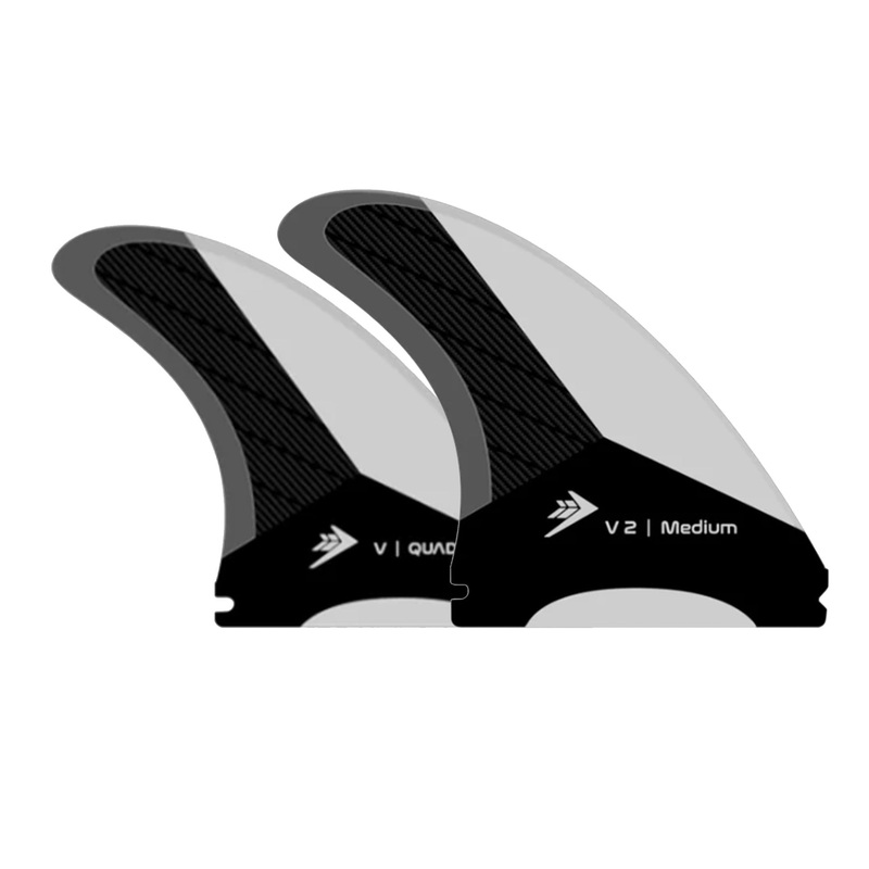 Firewire Velox Futures 5-Fin Surfboard Fins – Medium/White