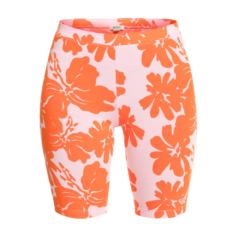 Roxy Surf Kind Kate Women’s Biker Shorts – Pink/Orange