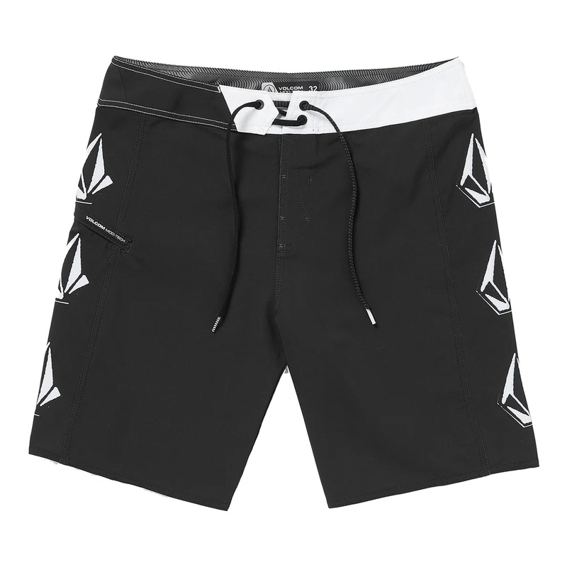 Volcom Lido Iconic Mod 19″ Men’s Boardshorts – Black