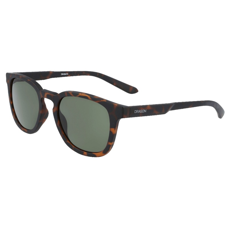 Dragon Finch Men’s Sunglasses – Matte Tortoise/G15 Green