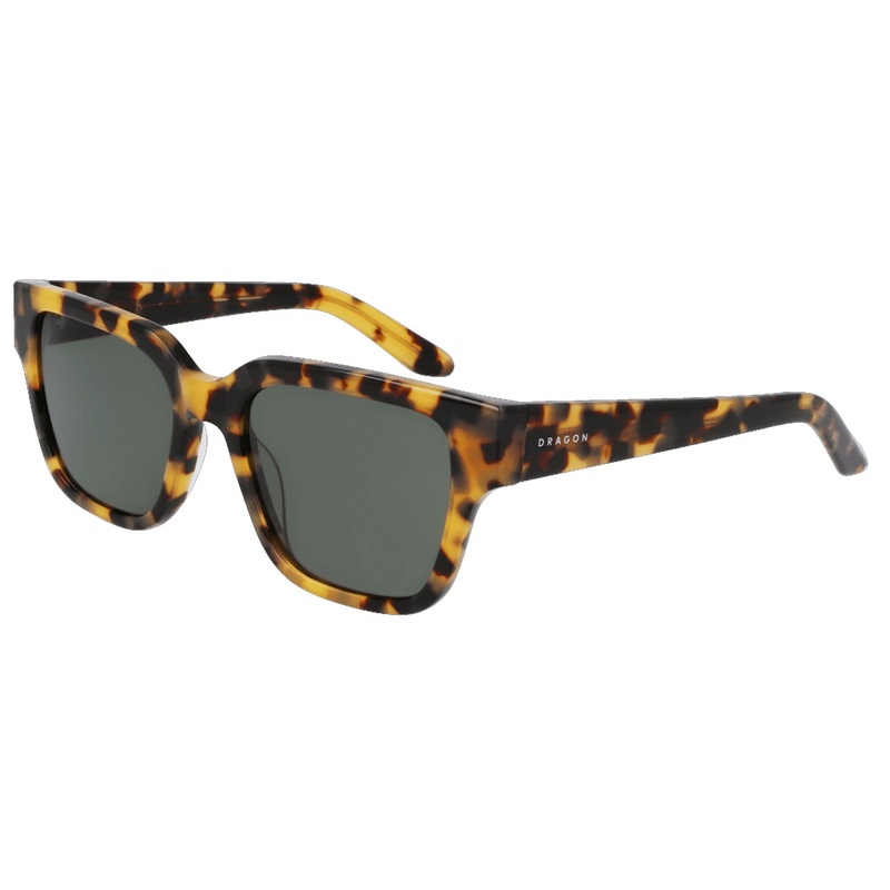 Dragon Rowan Men’s Sunglasses – Shiny Tokyo Tortoise/G15 Green Polarized