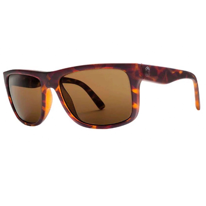 Electric Swingarm Men’s Sunglasses – Matte Tortoise/Bronze Polarized
