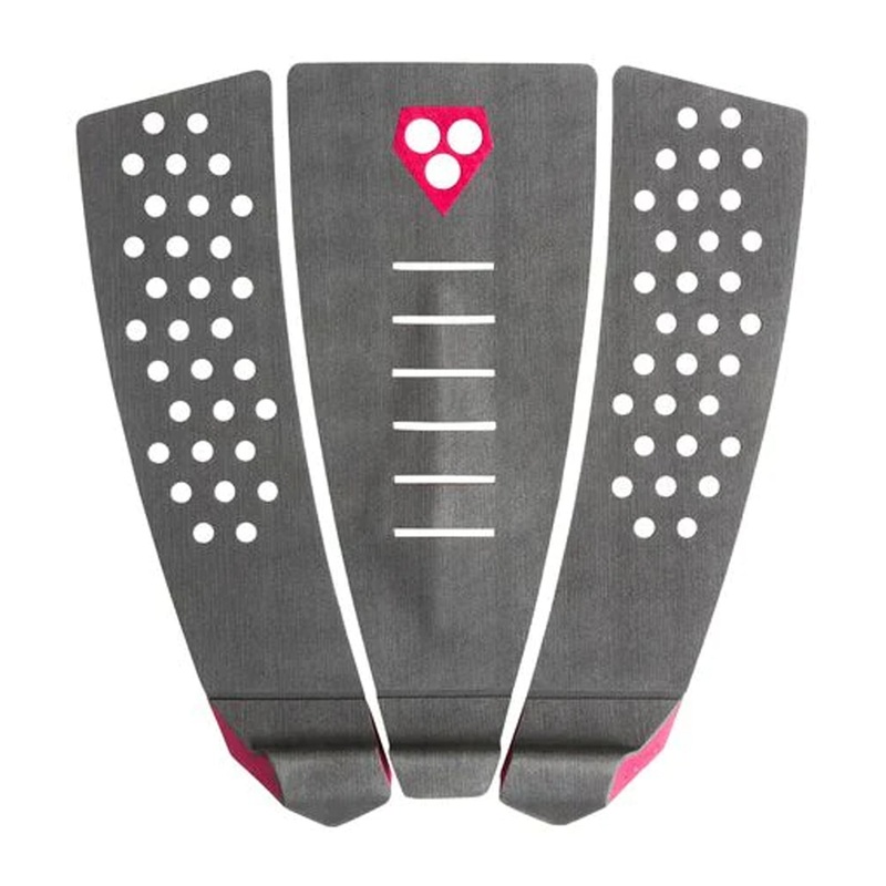 Gorilla Grip Skinny Three Traction Pad – Charcoal/Red Plum