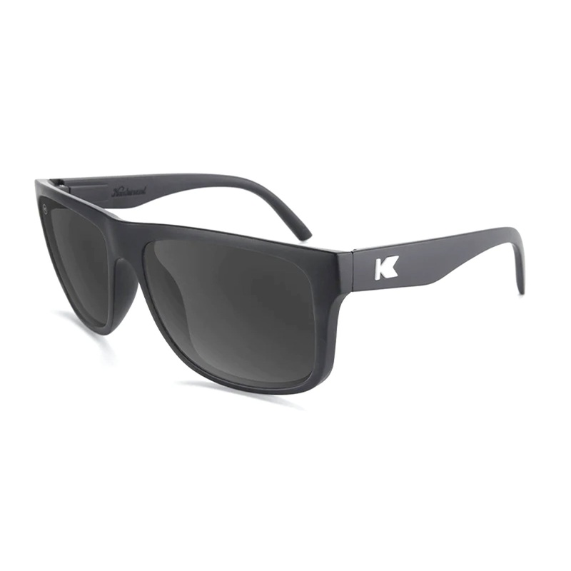 Knockaround Torrey Pines Men’s Sunglasses – Matte Black/Smoke Polarized