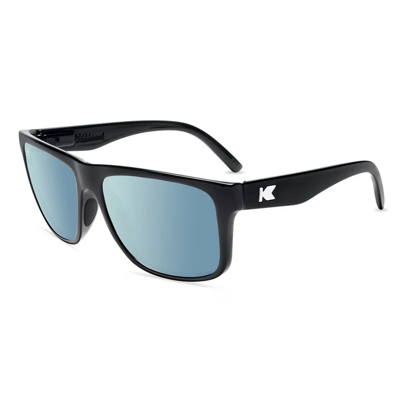 Knockaround Torrey Pines Sport Men’s Sunglasses – Jelly Black/Sky Blue Polarized
